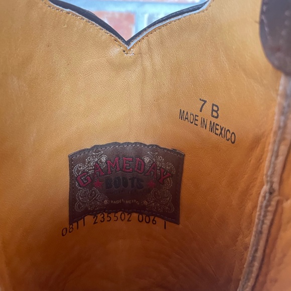 SMU Mustangs Gameday Cowboy Boots - Picture 7 of 8